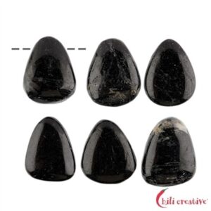 Trommelstein Schörl (stab.) gebohrt