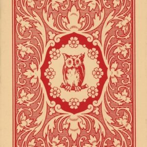 Lenormand Orakelkarten - rote Eule